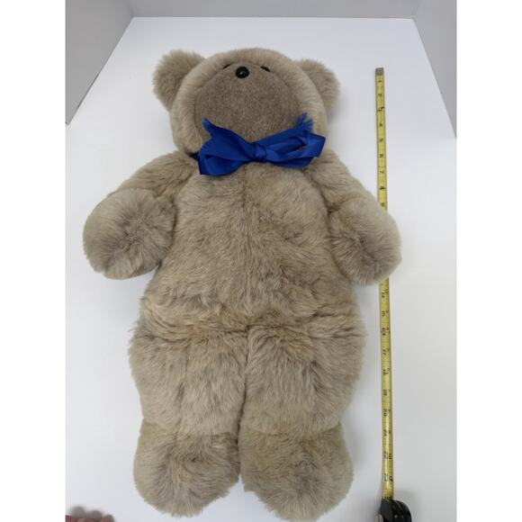 VINTAGE 1984 Cartier Bear Plush Stuffed Animal 23 Inches - Picture 9 of 10